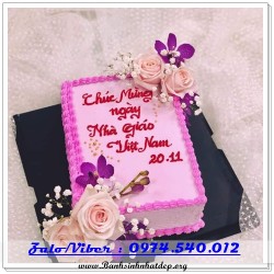 Mẫu Bánh Sinh Nhật Đẹp - A1266